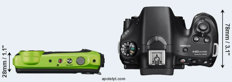 Compare XP120 versus A58 top