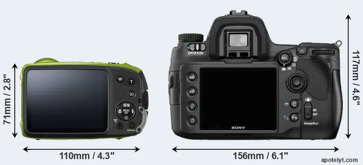 Comparison XP120 or A850 rear