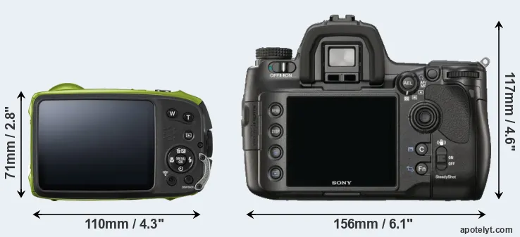 Comparison XP120 or A900 rear