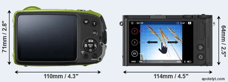 Comparison XP120 or M1 rear