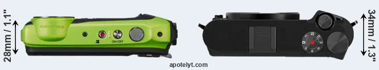 Compare XP120 versus M1 top