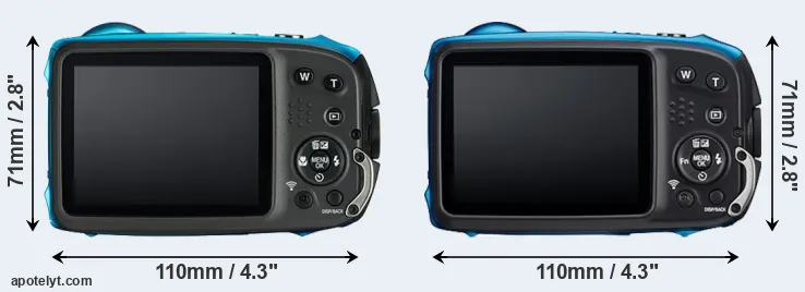Comparison XP130 or XP140 rear