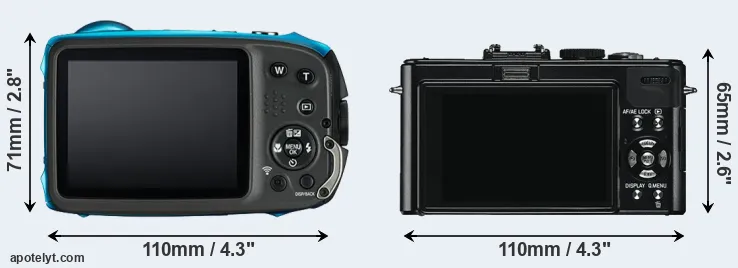 Comparison XP130 or D-LUX 5 rear