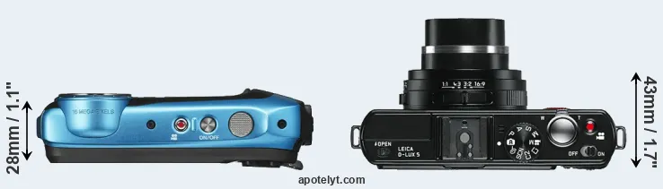 Compare XP130 versus D-LUX 5 top