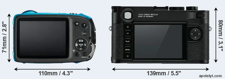 Comparison XP130 or M10 rear