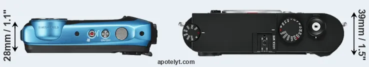 Compare XP130 versus M10 top
