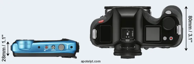 Compare XP130 versus S3 top