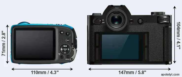 Comparison XP130 or Leica SL rear