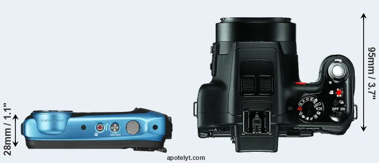 Compare XP130 versus V-LUX 3 top