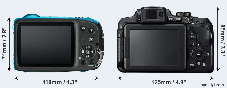 Comparison XP130 or B700 rear
