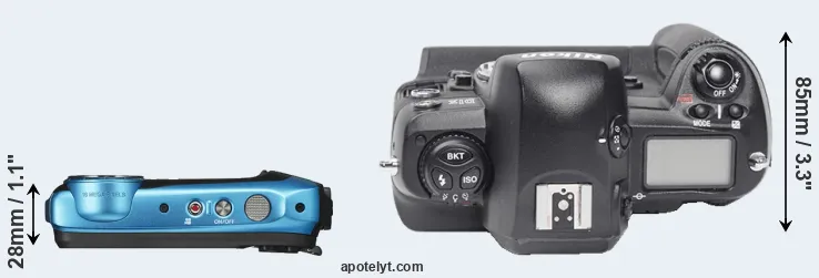 Compare XP130 versus D1X top