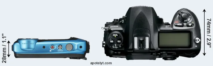 Compare XP130 versus D200 top