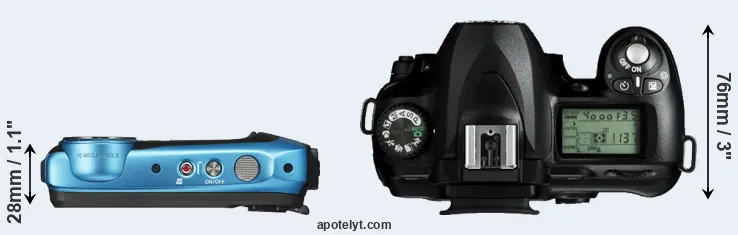 Compare XP130 versus D50 top