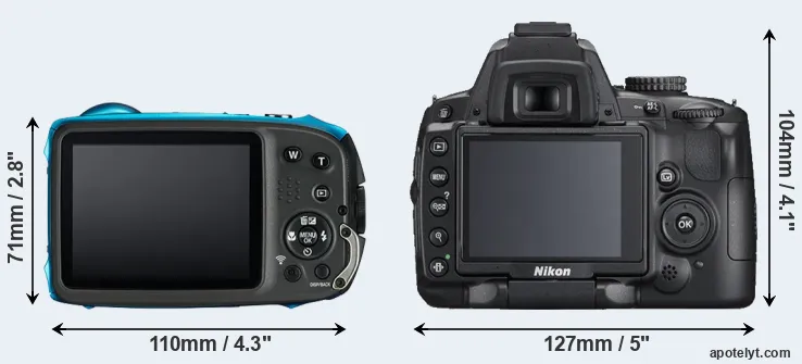 Comparison XP130 or D5000 rear