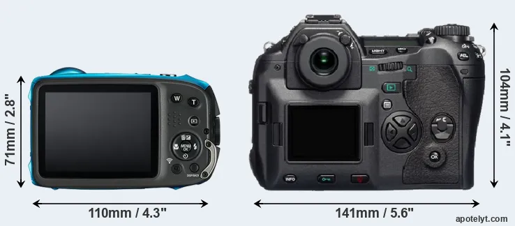 Comparison XP130 or E-1 rear
