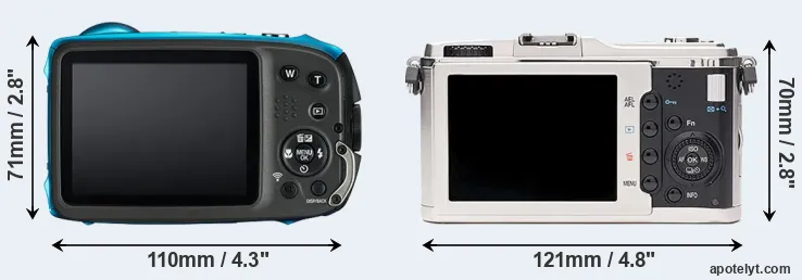 Comparison XP130 or E-P1 rear