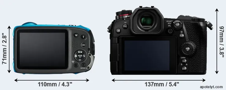 Comparison XP130 or G9 rear