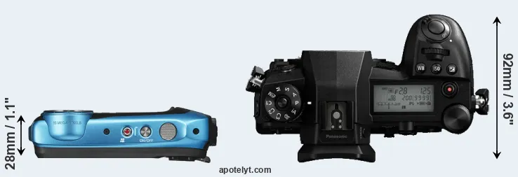 Compare XP130 versus G9 top