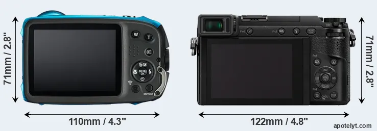 Comparison XP130 or GX80 rear