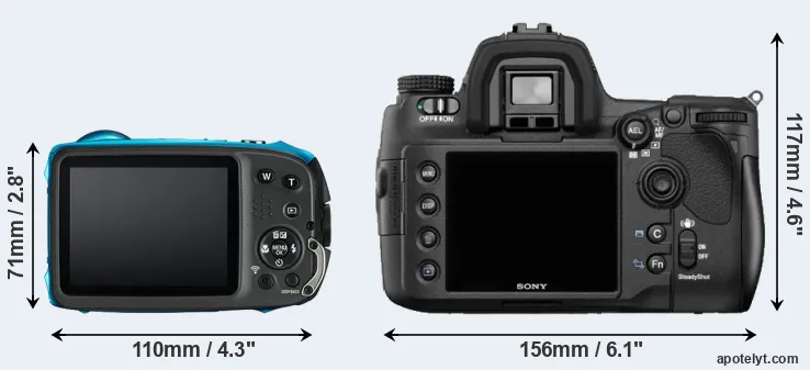 Comparison XP130 or A850 rear