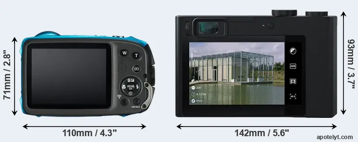 Comparison XP130 or ZX1 rear