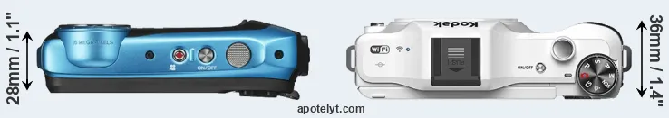 Compare XP140 versus S-1 top