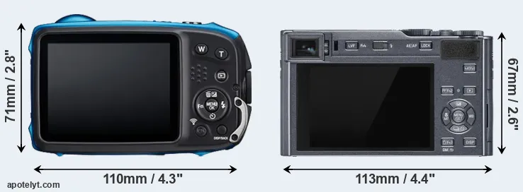 Comparison XP140 or C-LUX rear
