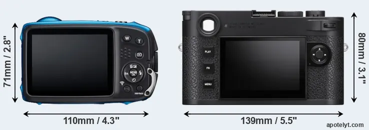 Comparison XP140 or M11 rear