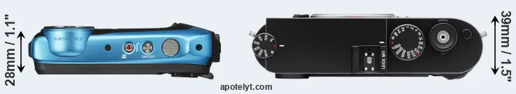 Compare XP140 versus M11 top