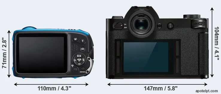 Comparison XP140 or Leica SL rear