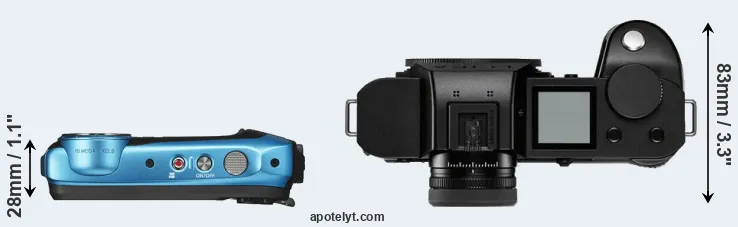 Compare XP140 versus Leica SL2-S top