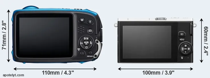 Comparison XP140 or J4 rear