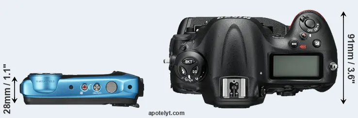 Compare XP140 versus D4S top