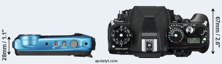 Compare XP140 versus Df top