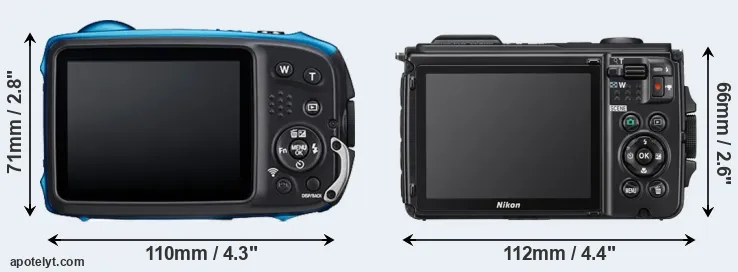 Comparison XP140 or W300 rear