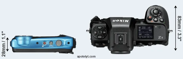 Compare XP140 versus Z8 top