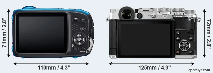Comparison XP140 or PEN-F rear