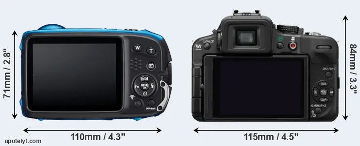 Comparison XP140 or G3 rear
