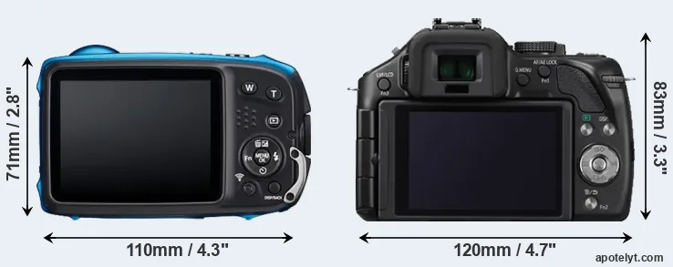 Comparison XP140 or G5 rear