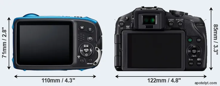 Comparison XP140 or G6 rear
