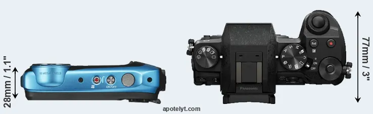 Compare XP140 versus G7 top