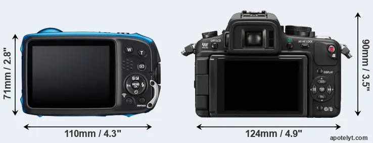 Comparison XP140 or GH1 rear