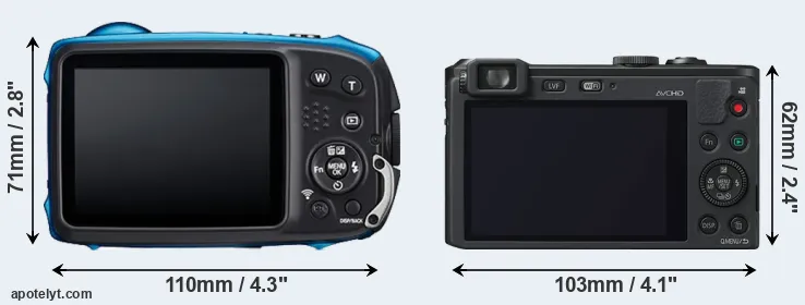 Comparison XP140 or LF1 rear