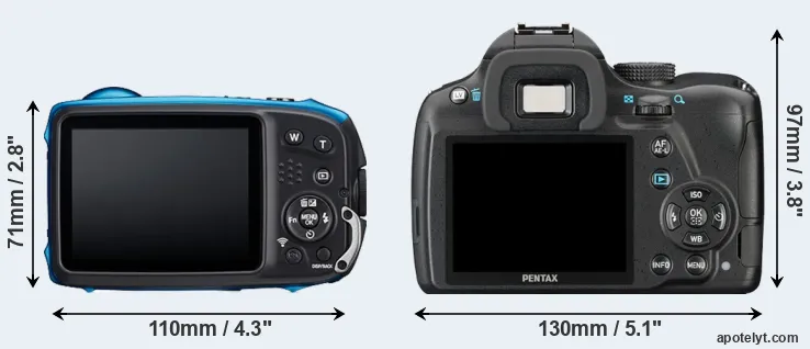 Comparison XP140 or K-50 rear