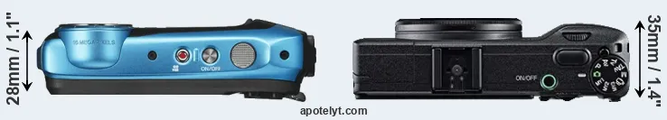 Compare XP140 versus GR top