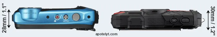 Compare XP140 versus WG-60 top