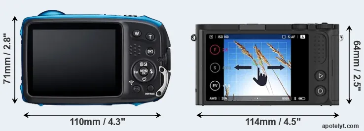 Comparison XP140 or M1 rear