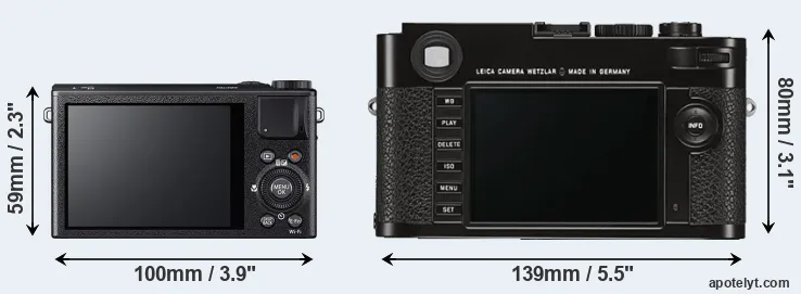Comparison XQ1 or M Typ 262 rear