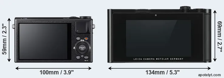 Comparison XQ1 or TL rear