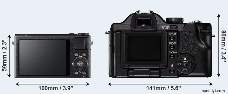 Comparison XQ1 or V-LUX 1 rear